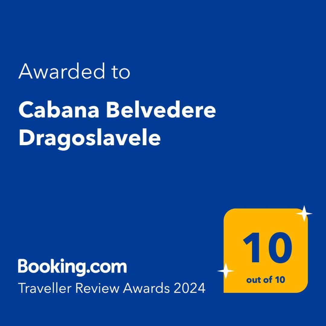 Cabana Belvedere Dragoslavele Villa Exterior photo