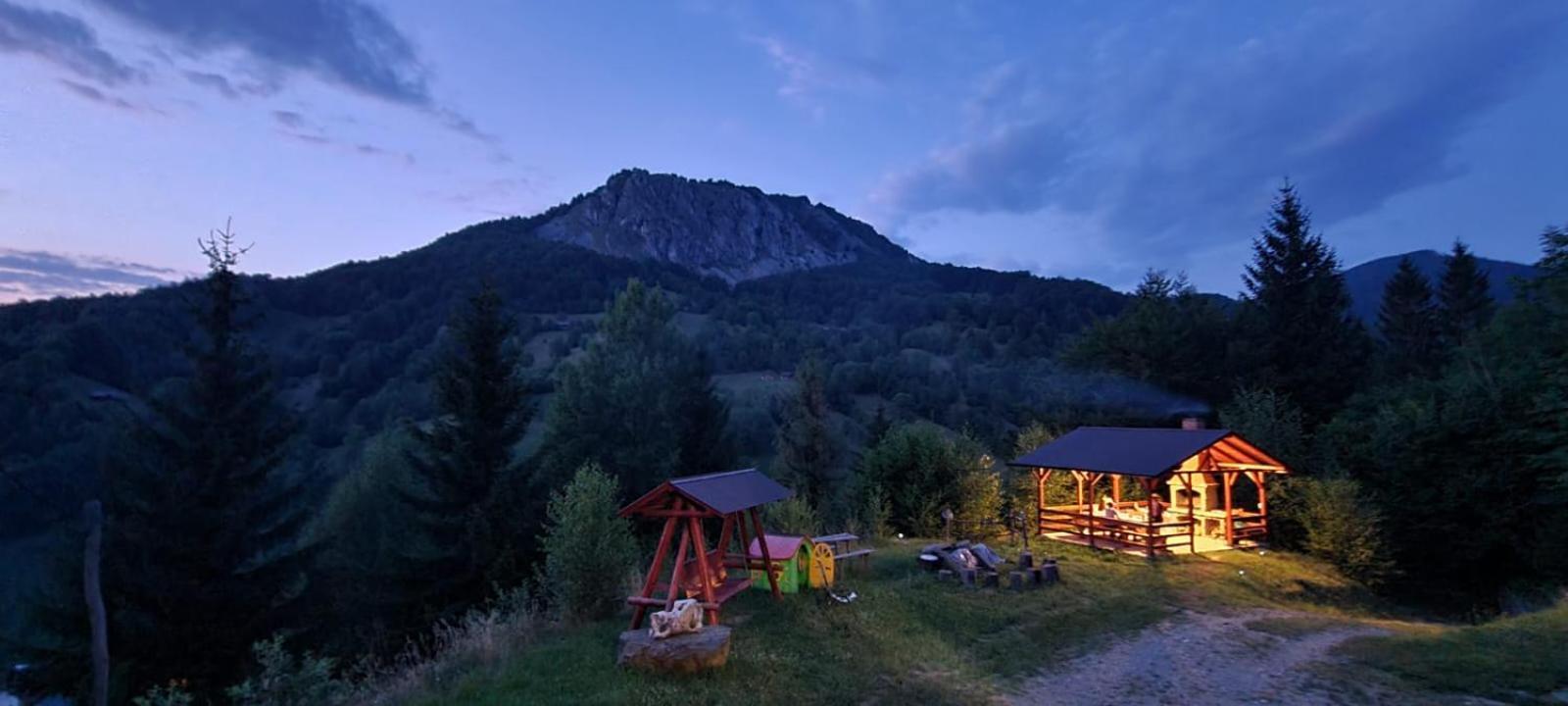 Cabana Belvedere Dragoslavele Villa Exterior photo